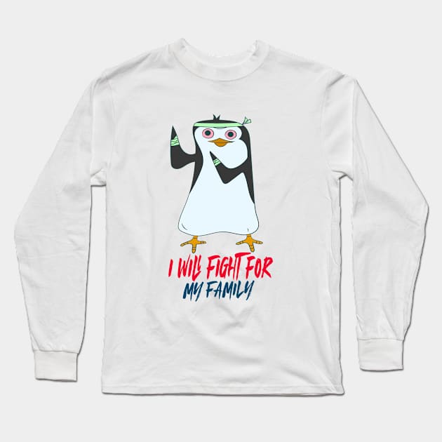 i will fight for my family Long Sleeve T-Shirt by ANNATEES